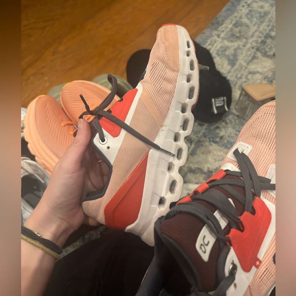 On cloud sneakers